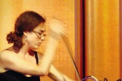 Meghann Welsh performing. Photo by M.J. Stevens