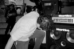 Jonathan Piper performing noise on tuba