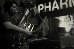 Jonathan recording 'The Fold'